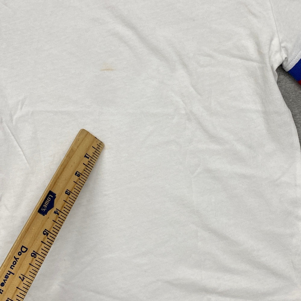 Madewell Womens 2XS Relaxed Tee in Vintage Jersey White Ringer T Shirt NZ541 XXS - Picture 11 of 15